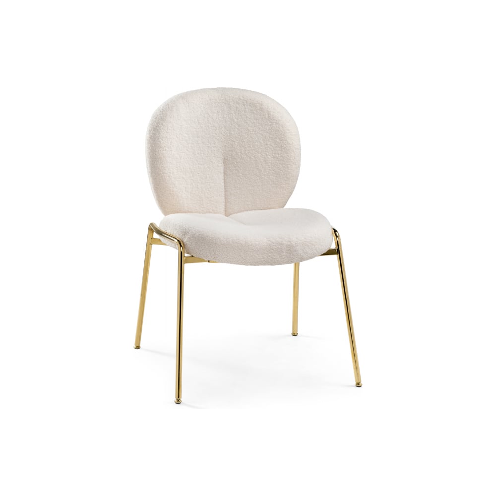 Изображение товара Стул на металлокаркасе Woodville Kalipso 1 white / gold 15782