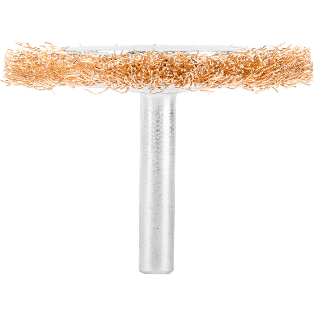 Изображение товара Кордщетка латунная плоская для дрели 50 мм MONOGRAM 106-960