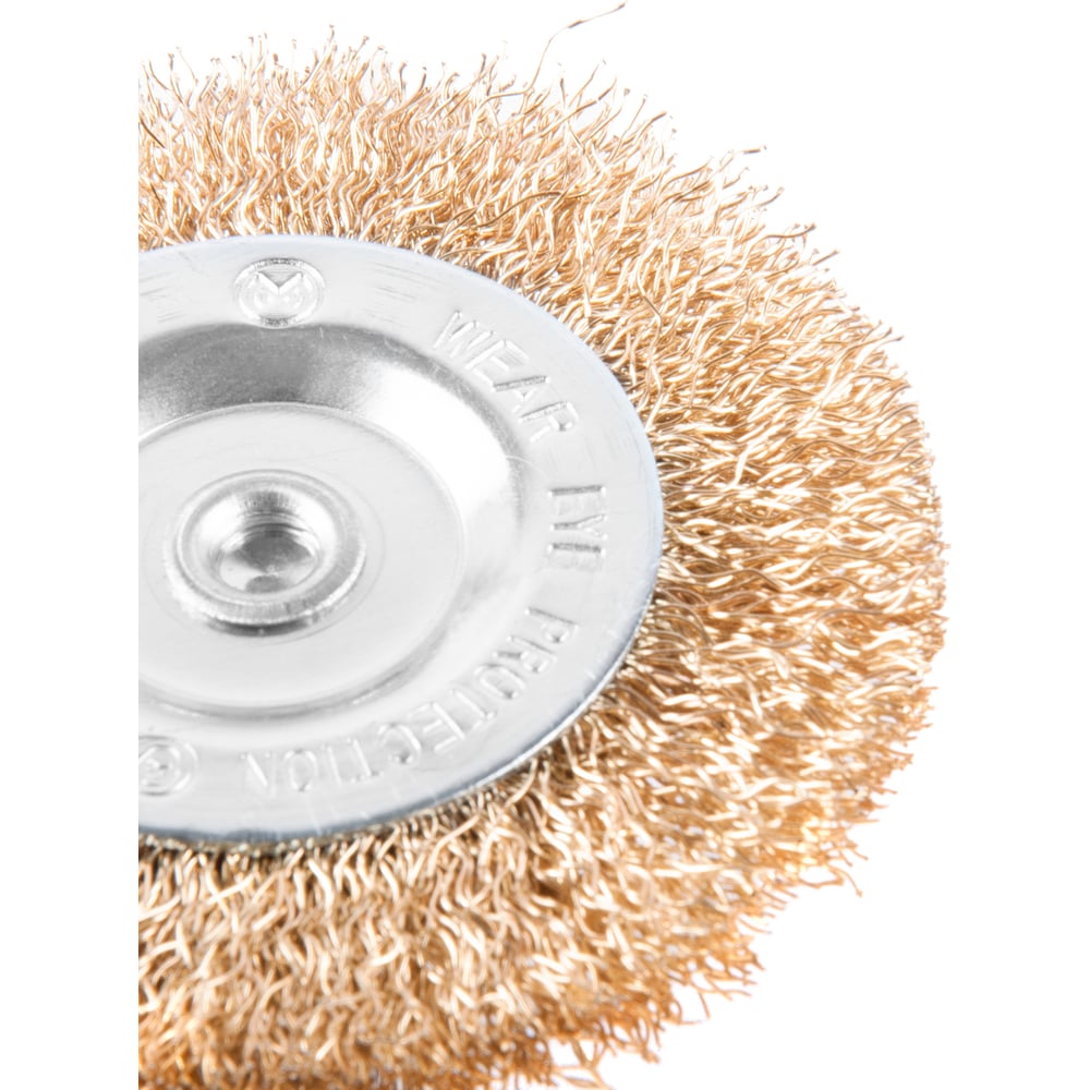 Изображение товара Кордщетка латунная плоская для дрели 75 мм MONOGRAM 106-977
