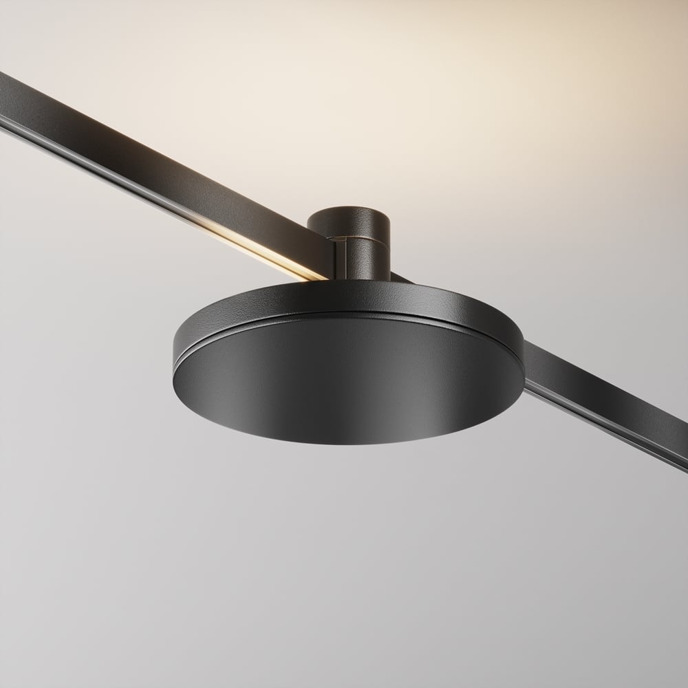 Изображение товара Трековый светильник MAYTONI Plato LED 7W алюминий черный для шинопровода
