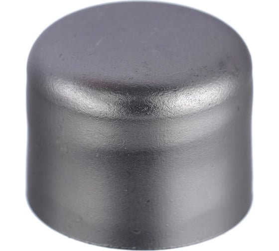 Изображение товара Заглушка ООО АС Март диаметр 25 закругленная сатин 4812634003854