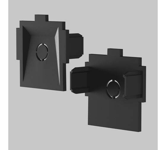 Изображение товара Комплект заглушек к встраиваемому шинопроводу MAYTONI Radity 2шт TRA084EC-12B