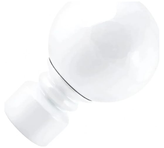 Изображение товара Наконечник ООО АС Март D19, Шар большой, белый 4812634008583