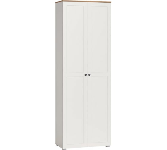 Изображение товара Шкафы Woodville Опра 16.307 белый PE шагрень / дуб золотой craft 560062