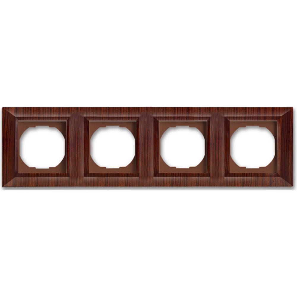 Изображение товара Рамка Vesta Electric 4-я Roma Wood FRM040502FRN для электросетей