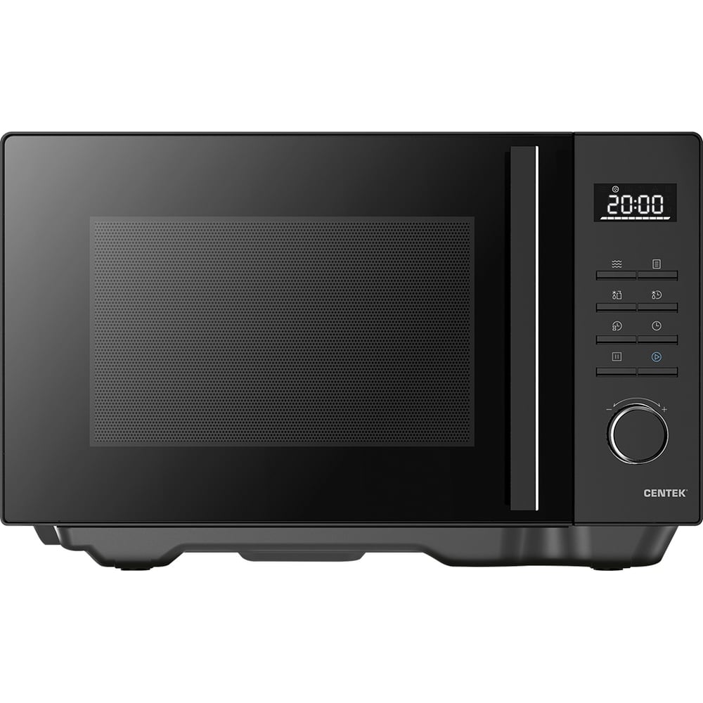 Изображение товара Микроволновая печь Centek CT-1563 черная 800 Вт 23л LED дисплей 8 режимов