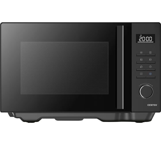 Изображение товара Микроволновая печь Centek CT-1563 черный, 800 Вт, 23 л, LED дисплей, 8 режимов, электронное управление, MultiCOOK+ CT-1563 Black