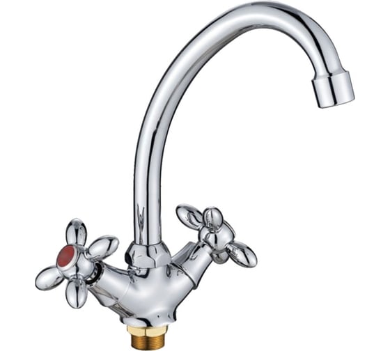 Изображение товара Смеситель для кухни Valfex Libra Сhrome-2 латунь VF.4927