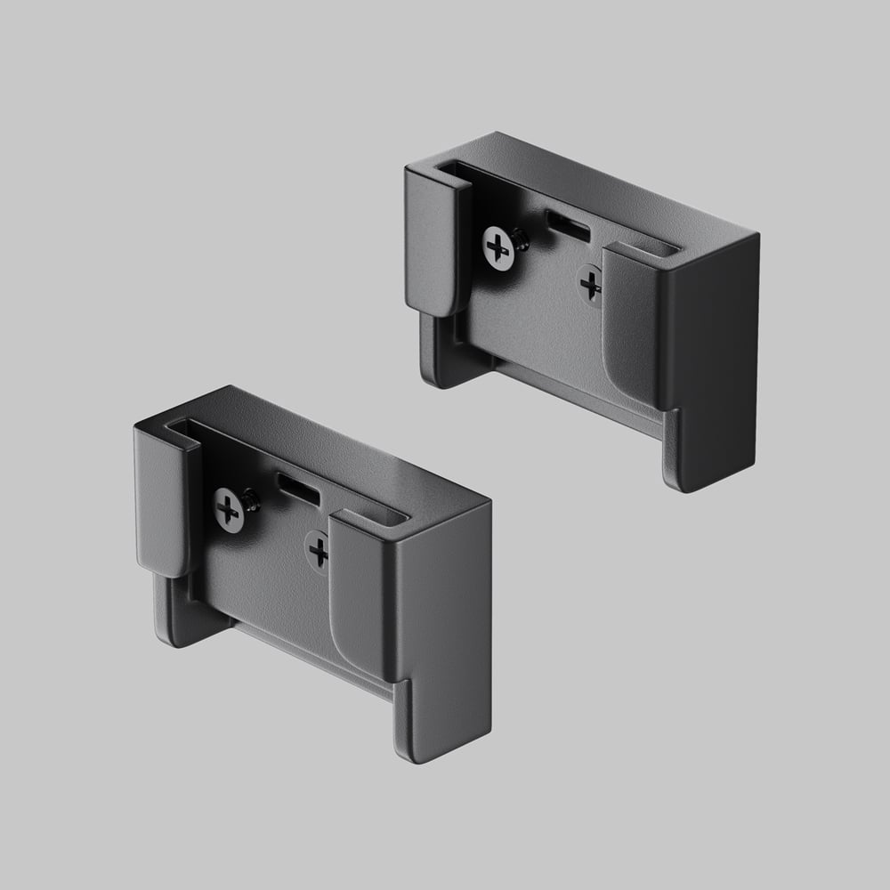 Изображение товара Заглушка двойная MAYTONI Parity черная 2 шт упаковка TRA130BECDuo-B