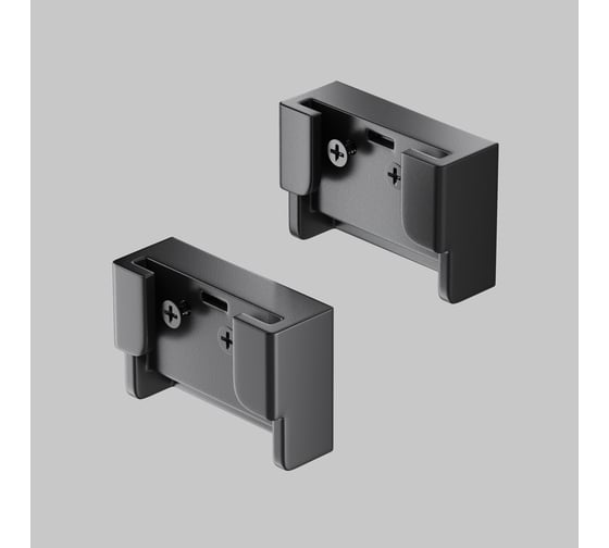 Изображение товара Заглушка двойная MAYTONI Parity черная, 2 шт в упаковке TRA130BECDuo-B