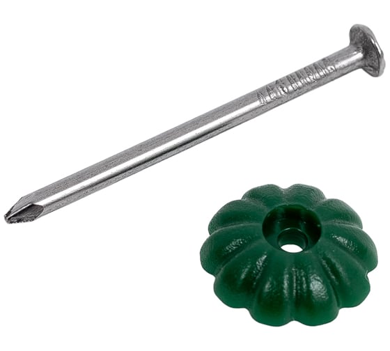 Изображение товара Гвозди декоративные Доброга 1,8x30 зеленый 100 шт. ТД-00009548