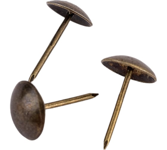 Изображение товара Гвозди декоративные Доброга усиленные 1,2x20 бронза 100 шт. ЦБ-00022052