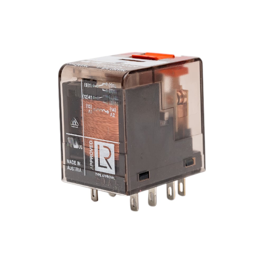 Изображение товара Промежуточное реле Schrack Technik PT, 2 переключающих контакта, 12А, 24VAC