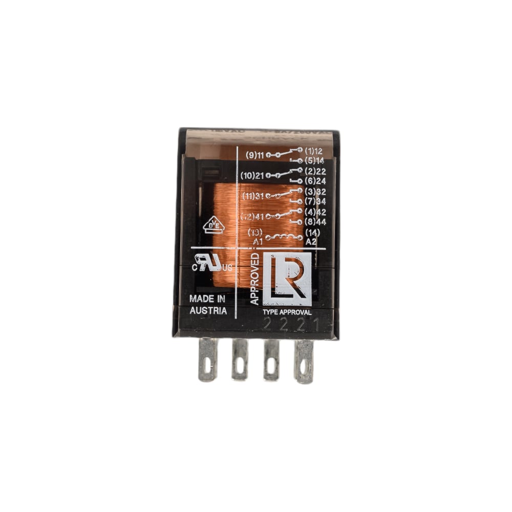 Изображение товара Промежуточное реле Schrack Technik PT 4 контакта 6А 115VAC