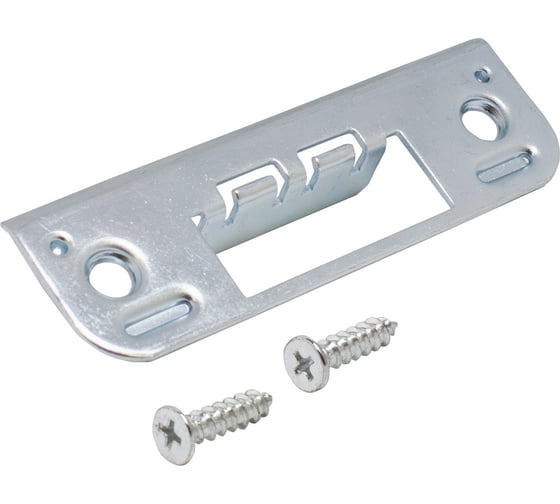 Изображение товара Ответная планка для финских дверей Аллюр 045 ZP хром 14135