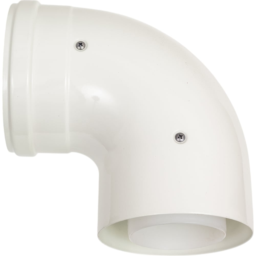 Изображение товара Отвод конденсационный KRATS угол 90 гр, Ø80/125 CW8-90-LN