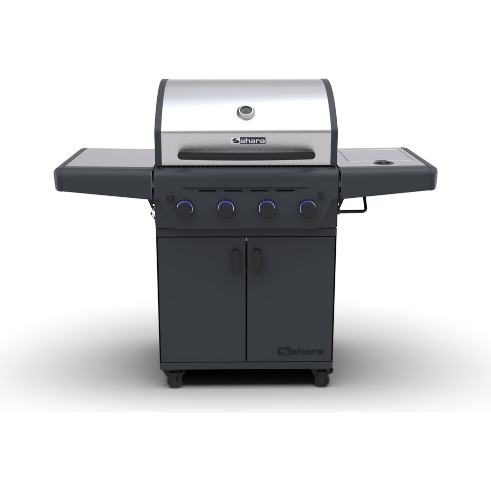 Изображение товара Газовый гриль-барбекю Sahara Performer с 4 горелками и конфоркой