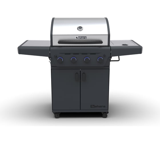 Изображение товара Газовый гриль-барбекю Sahara " Performer 4 Burner BBQ" 4 горелки + 1 конфорка 5391535341009