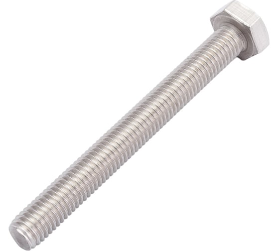 Изображение товара Болты с полной резьбой КРЕП-КОМП нержавеющие DIN933 А2 10х 90 50 шт бпн1090