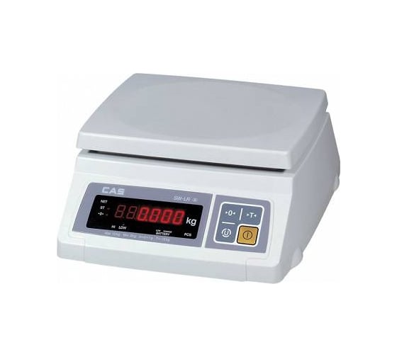 Изображение товара Настольные весы CAS SW II-10 LED с двумя дисплеями 77-00032235