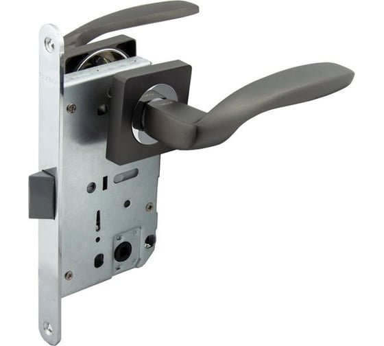 Изображение товара Защелка с ручками MARLOK 96/5215 межосевое 96 мм (Тип 5) GF (графит) 001538