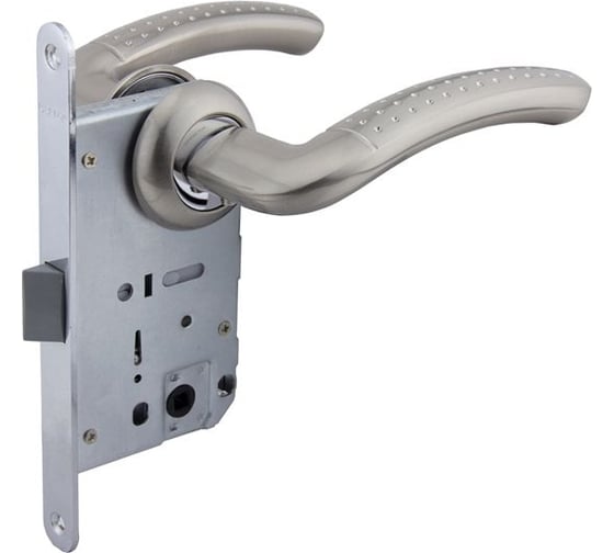 Изображение товара Защелка с ручками MARLOK 96/5402 межосевое 96 мм (Тип 5) SN (никель) 004910