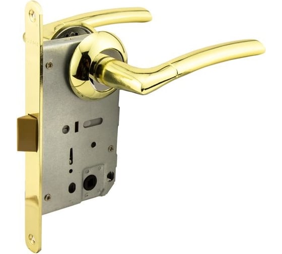 Изображение товара Защелка с ручками MARLOK 96/5406 межосевое 96 мм (Тип 5) РВ (золото) 008353