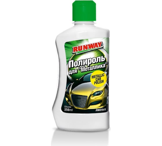Изображение товара Полироль для металлика с тефлоном RUNWAY 250 мл. RW2541