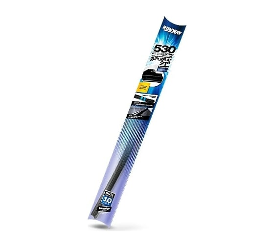 Изображение товара Бескаркасная универсальная щетка стеклоочистителя SUPERFLAT RUNWAY 530 мм RW-21U