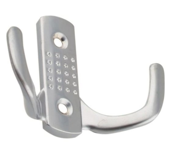 Изображение товара Крючок MARLOK 04.41.07 212-В 2-х рожковый усиленный DС (серебро) 002429