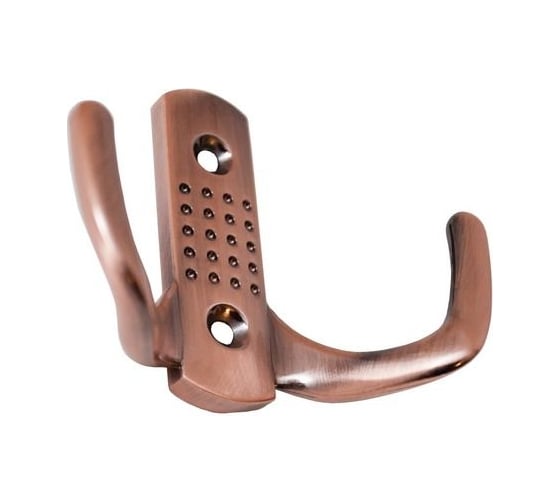 Изображение товара Крючок MARLOK 04.41.30 212-В 2-х рожковый усиленный АС (медь) 012009