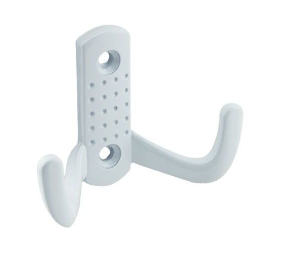 Изображение товара Крючок MARLOK 04.41.03 212-B 2-х рожковый усиленный WW (белый) 035027