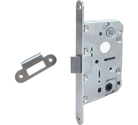 Изображение товара Защелка бесшумная MARLOK SD600WC под завертку м/о 96мм SN (никель) 042390