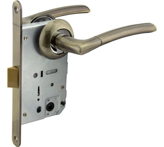 Изображение товара Защелка с ручками MARLOK 96/5406 межосевое 96 мм (Тип 5) АВ (бронза) 009036