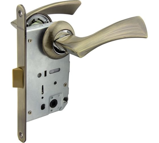 Изображение товара Защелка с ручками MARLOK 96/5423 межосевое 96 мм (Тип 5) АВ (бронза) 008369