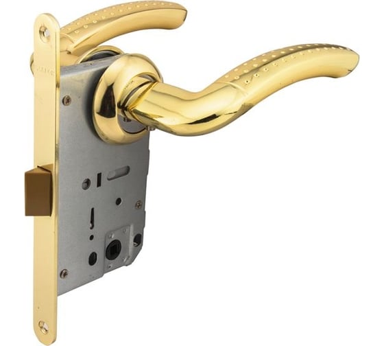 Изображение товара Защелка с ручками MARLOK 96/5402 межосевое 96 мм (Тип 5) РВ (золото) 004916