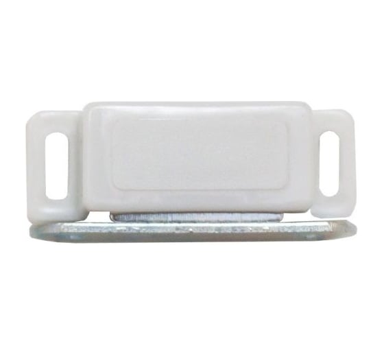 Изображение товара Защелка MARLOK 09.01.03 магнитная малая L=45мм Н=14мм T330-WW (белая) 002293