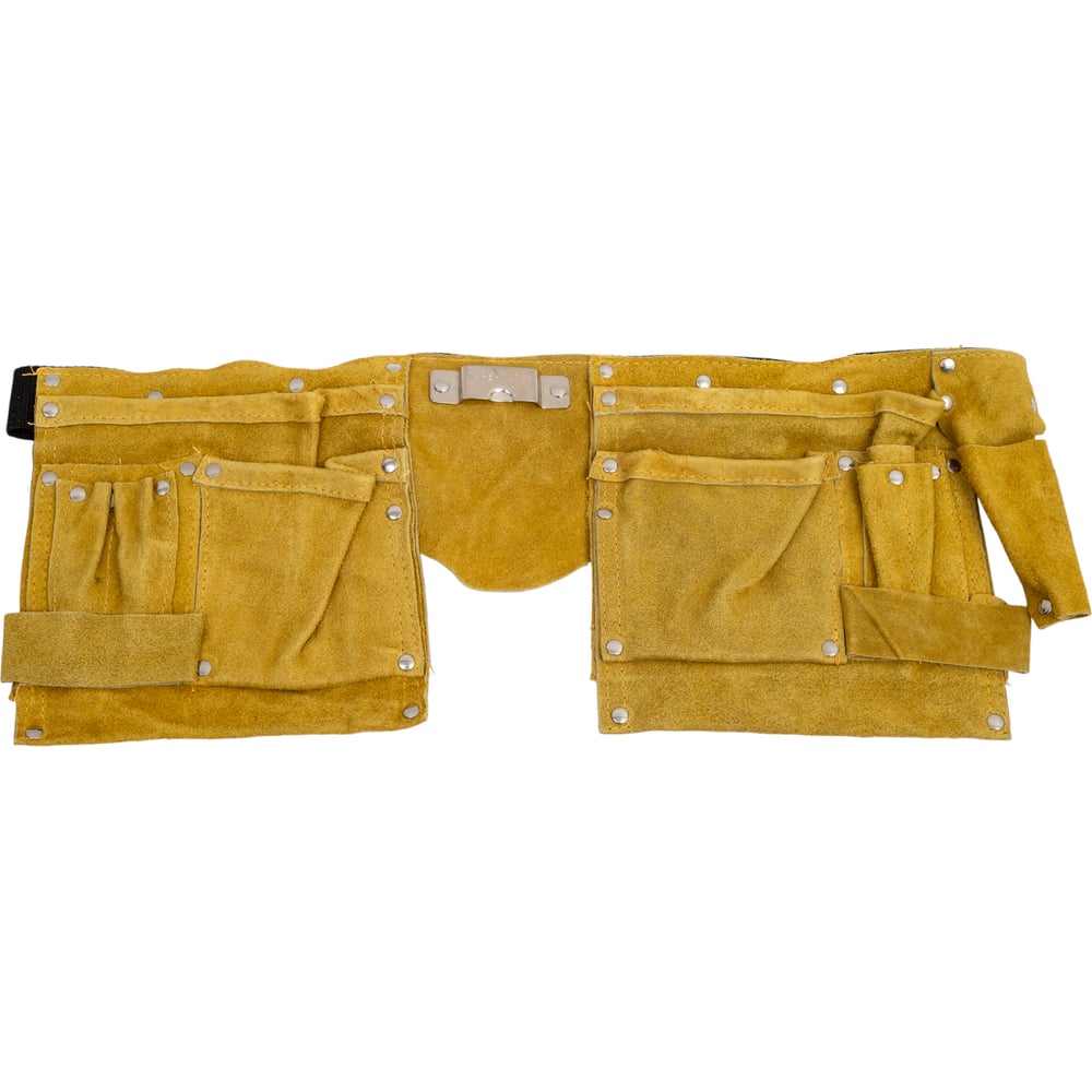 Изображение товара Пояс для инструмента Biber 96261 из натуральной кожи желтого цвета