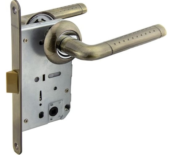 Изображение товара Защелка с ручками MARLOK 96/5403 межосевое 96 мм (Тип 5) АВ (бронза) 009041