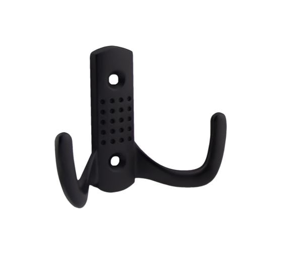 Изображение товара Крючок MARLOK 04.41.09 212-B 2-х рожковый усиленный BL (черный) 003656