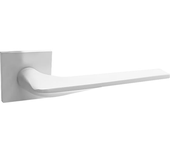 Изображение товара Ручка раздельная Vrata "1901" серия 03 slim, белый матовый 205276