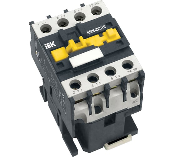 Изображение товара Контактор IEK КМИ-23210 32А, 36В/АС3, 1НО KKM21-032-036-10