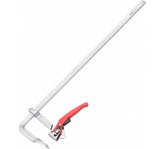 Изображение товара Цельнометаллическая струбцина REKON RF03-800-140 c храповиком 58126