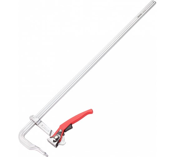 Изображение товара Цельнометаллическая струбцина REKON RF03-800-120 c храповиком 58120