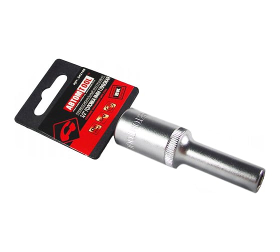 Изображение товара Головка 6-гранная глубокая РROFFI (8 мм; 1/2"; DIN3124; CrV) ABTOMTOOL 542108