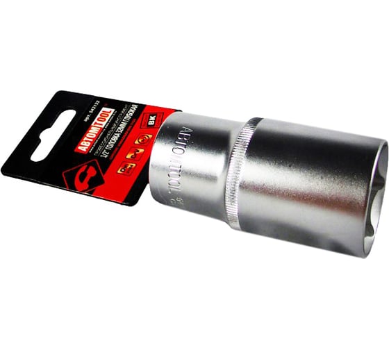 Изображение товара Головка 6-гранная глубокая РROFFI (32 мм; 1/2"; DIN3124; CrV) ABTOMTOOL 542132