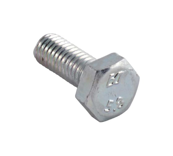 Изображение товара Болт Доброга 8x55 цинк полная резьба класс прочности 8.8 ГОСТ 7798/7805 5 кг ЦБ-00025149