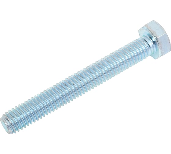 Изображение товара Болт Доброга 8x60 цинк полная резьба класс прочности 8.8 ГОСТ 7798/7805 5 кг ЦБ-00025151