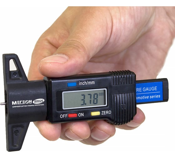 Изображение товара Глубиномер протектора шин МЕГЕОН 80025 к0000019513