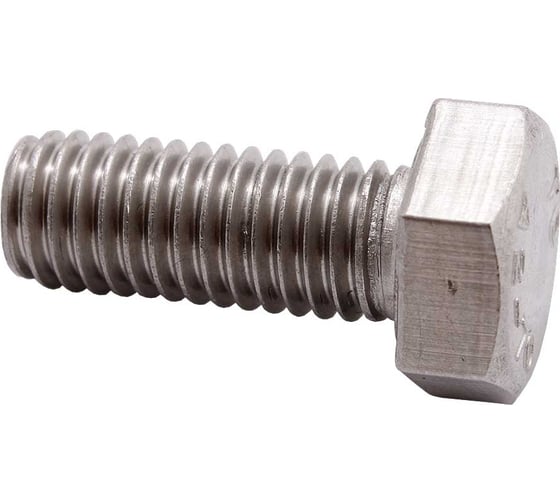 Изображение товара Болт Доброга М 12x50 нержавеющая сталь DIN 933 A2 50 шт ЦБ-00031581
